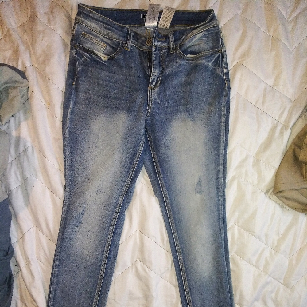 Time and true skinny jeans size10